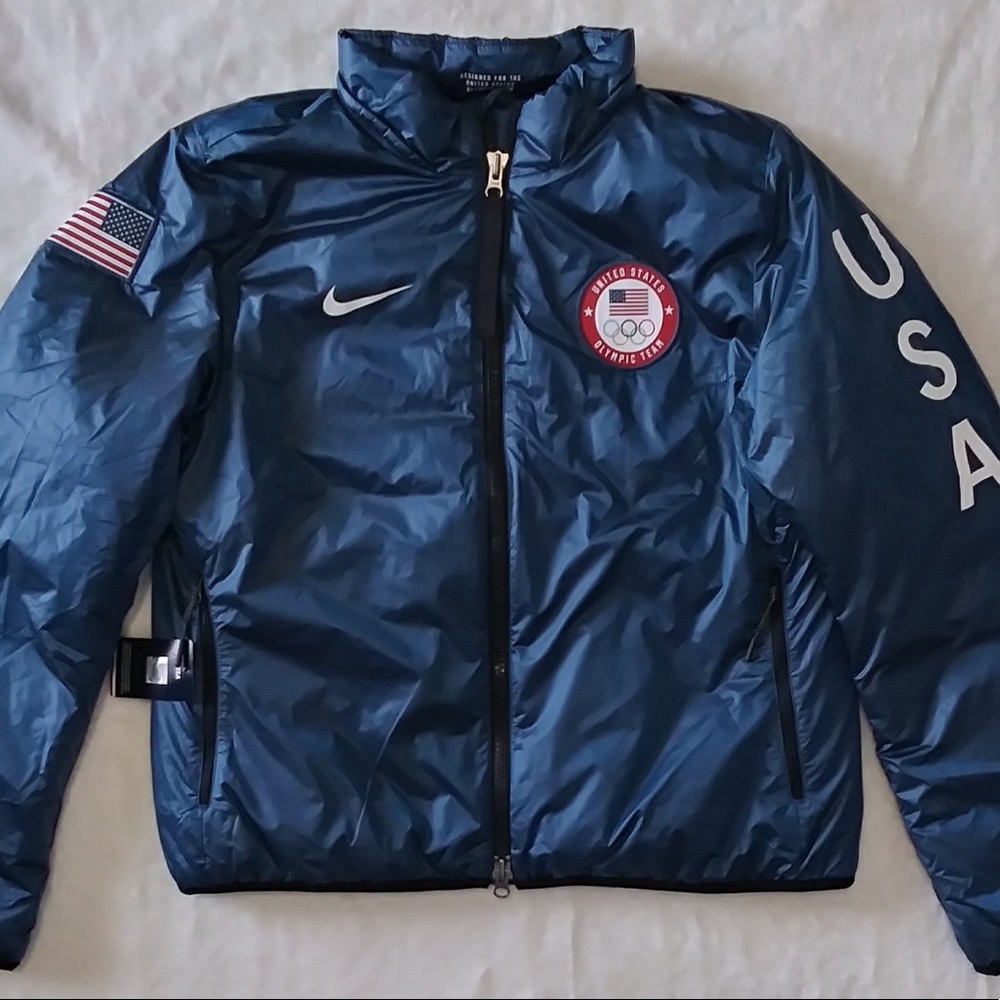 New Nike USA Olympic Puffer Jacket 🇺🇸 916683-474